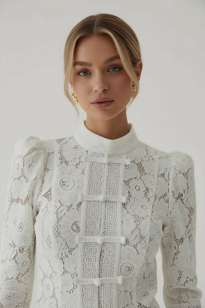 Sunlit Lace Top